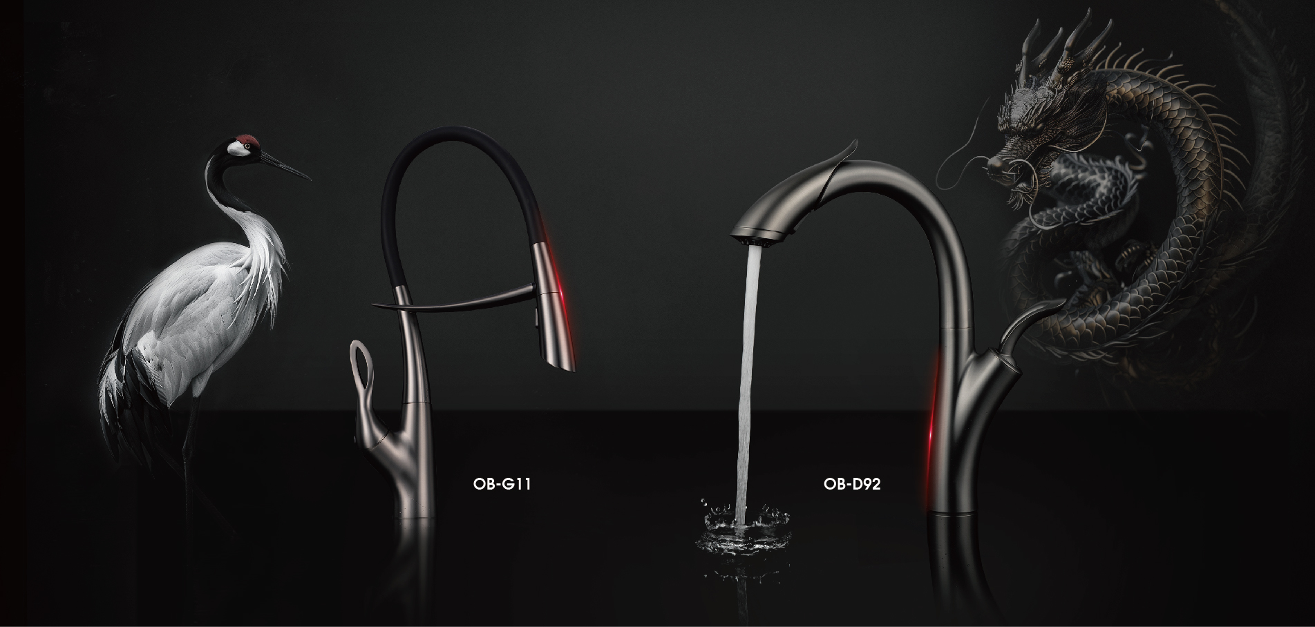 OUBAO kitchen faucets